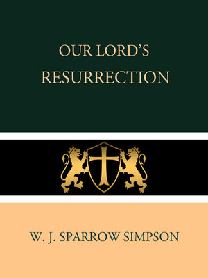 cover image of Our Lord's Resurrection